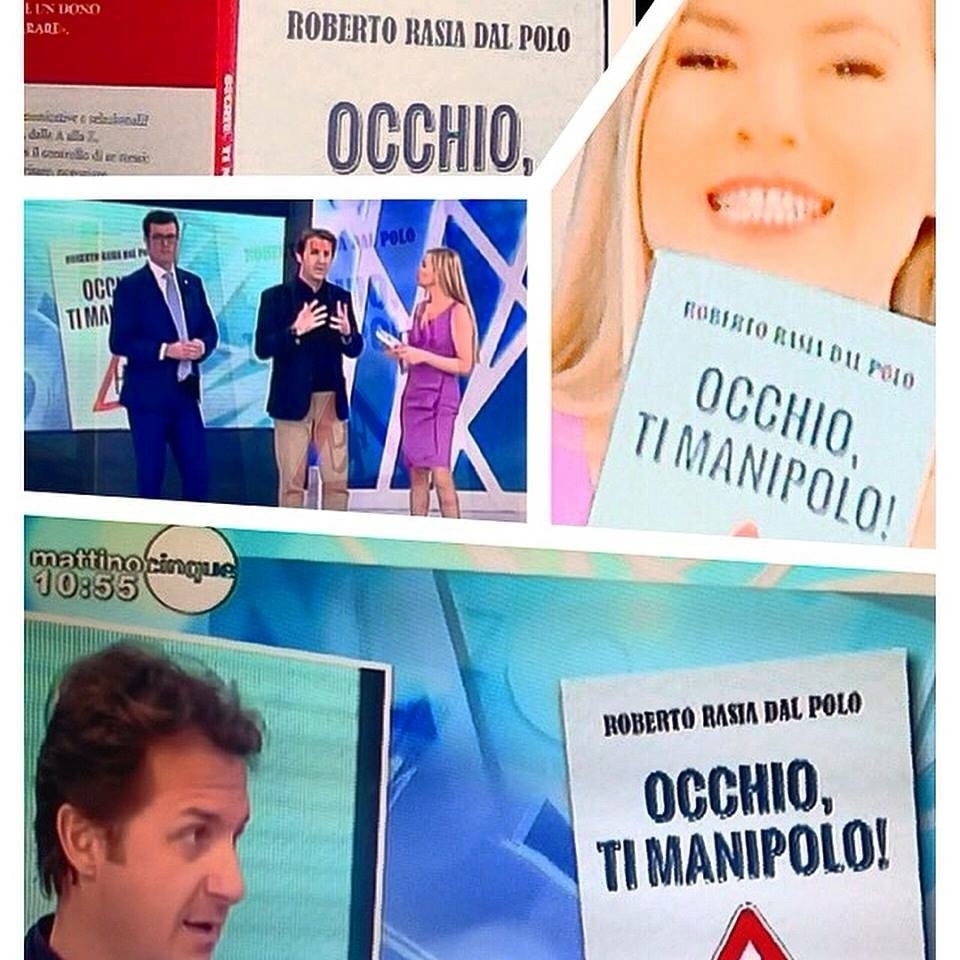 Il mio primo libro su Canale 5 con Federica Panicucci - 2015 - Roberto Rasia